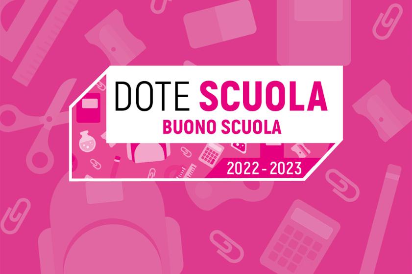 Immagine DOTE SCUOLA 2022/2023