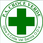 logo associazione : P.A. CROCE VERDE OLTRE IL COLLE VAL SERINA ODV